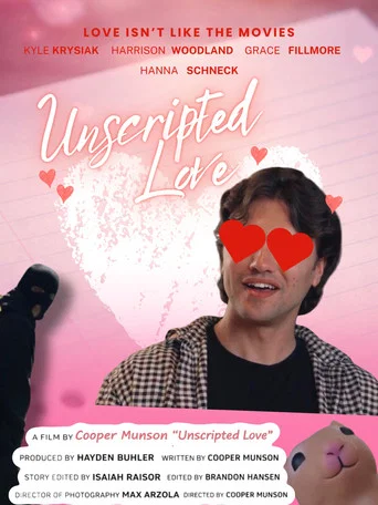 Movie poster for Unscripted Love (2026)