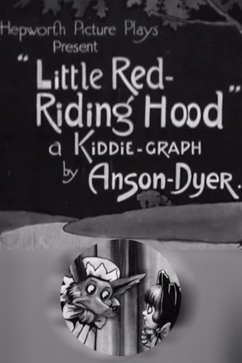 Movie poster for Little Red Riding Hood (1922)