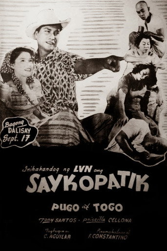 Movie poster for Saykopatik (1952)