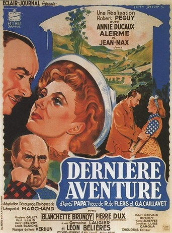 Dernière aventure poster