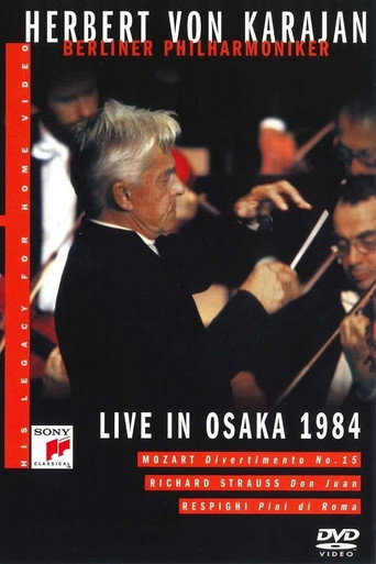 Movie poster for Herbert von Karajan: Live in Osaka (1984)