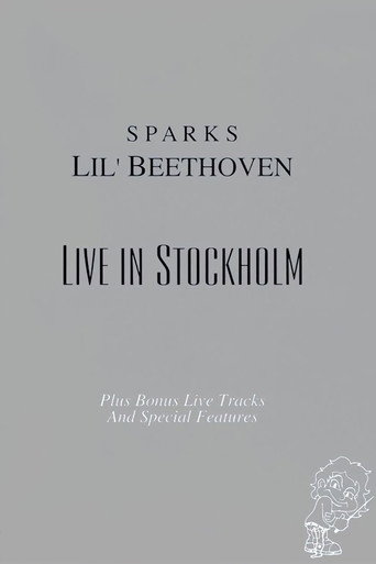 Sparks - Lil Beethoven Live in Stockholm poster