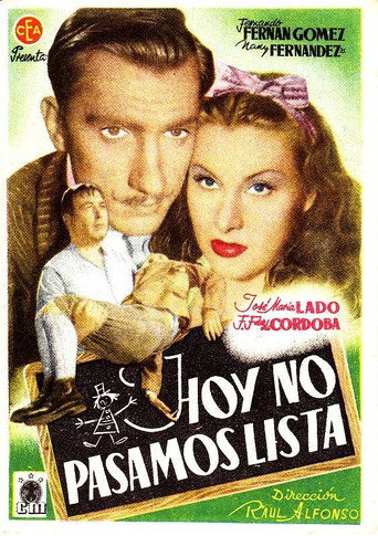 Movie poster for Hoy no pasamos lista (1948)