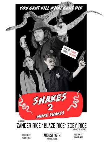 Movie poster for Snakes 2: More Snakes (2024)