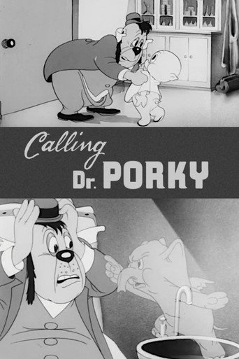 Movie poster for Calling Dr. Porky (1940)