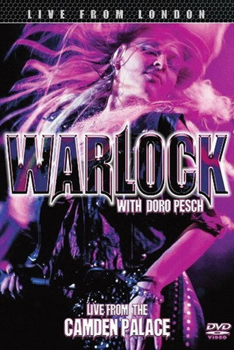 Movie poster for Warlock: Live in London (1986)