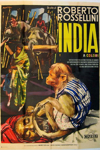 L'India vista da Rossellini poster