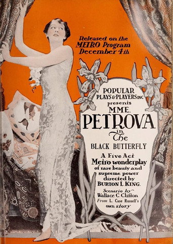 Movie poster for The Black Butterfly (1916)