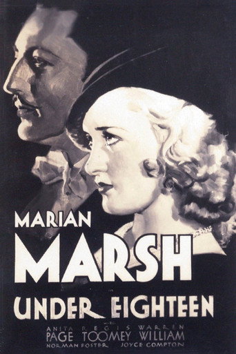 Movie poster for Under Eighteen (1932)