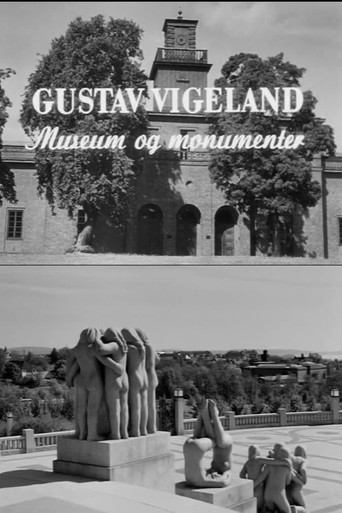 Movie poster for Oslofilm: Gustav Vigeland - museum og monumenter (1955)