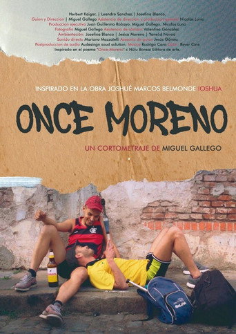 Movie poster for Once moreno (2021)