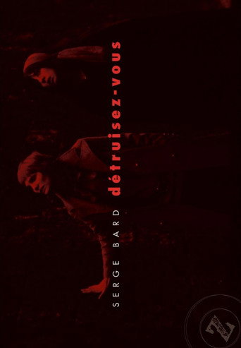 Movie poster for Destroy Yourselves (1969)