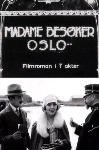 Movie poster for Madame Visits Oslo (1927)