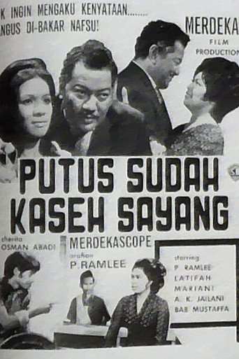 Movie poster for Putus Sudah Kaseh Sayang (1971)