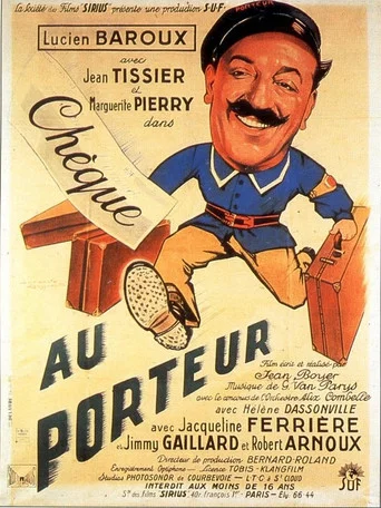 Movie poster for Bearer Check (1941)