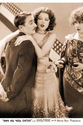 Movie poster for Pay as You Enter (1928)