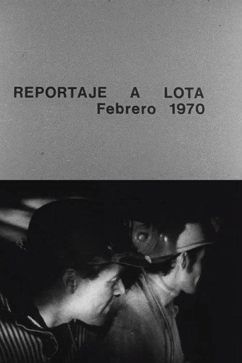 Movie poster for Reportaje a Lota (1970)