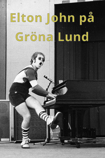 Elton John in Stockholm poster