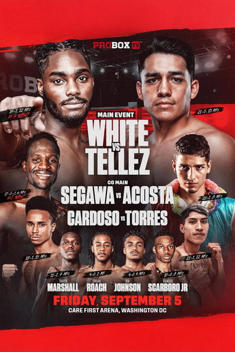 Movie poster for Jordan White vs. Rene Tellez Giron (2025)