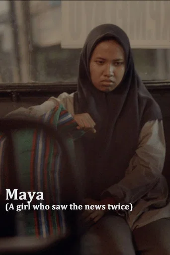 Movie poster for Maya (A Girl Who Saw the News Twice) (2019)