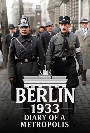 Series poster for Berlin 1933 – Diary of a Metropolis (2023)