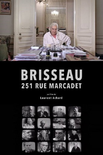 Movie poster for Brisseau, 251 rue Marcadet (2018)
