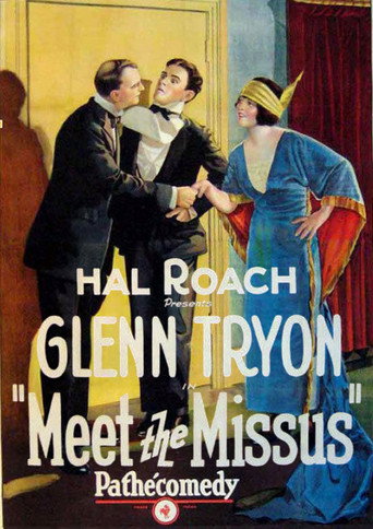 Movie poster for Meet the Missus (1924)
