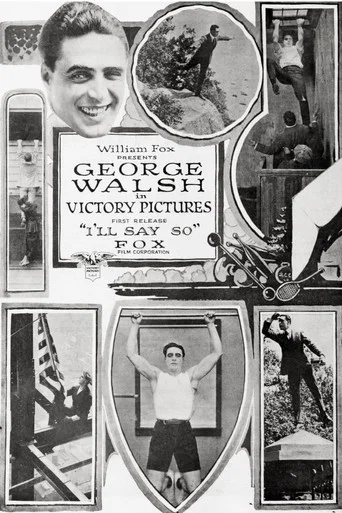 Movie poster for I'll Say So (1918)