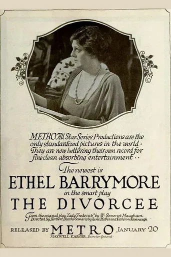 The Divorcee poster