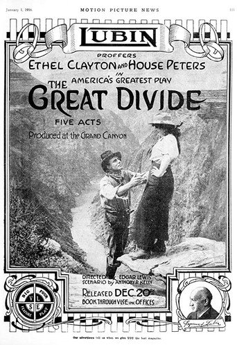 Movie poster for The Great Divide (1915)