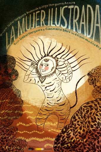 Movie poster for The Illustrated Woman (2023)