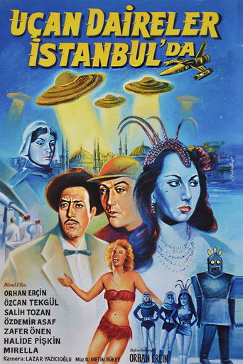Movie poster for Flying Saucers Over Istanbul (1955)