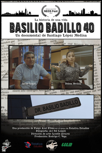 Basilio Badillo 40 poster