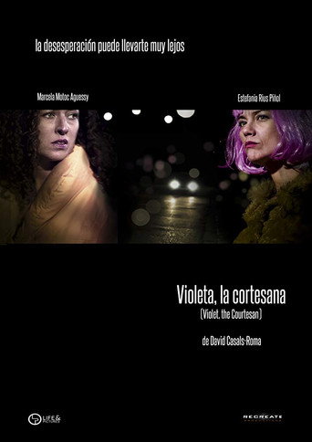 Movie poster for Violet, the Courtesan (2012)