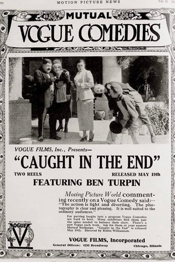 Movie poster for Caught in the End (1917)