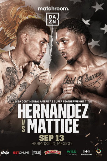 Movie poster for Eduardo Hernandez vs. Thomas Mattice (2024)