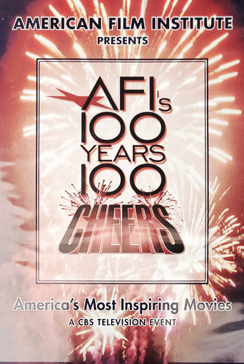 Movie poster for AFI's 100 Years... 100 Cheers: America's Most Inspiring Movies (2006)