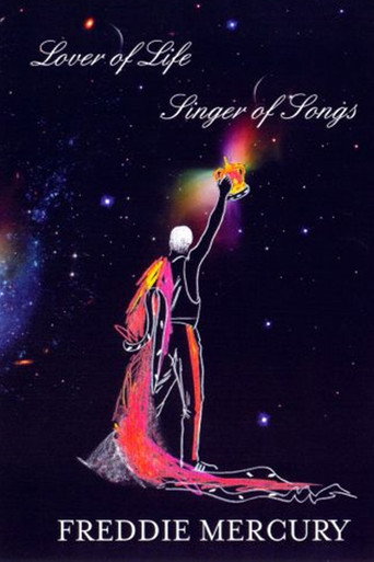 Movie poster for Freddie Mercury: Lover of Life - Singer Of Songs (2006)