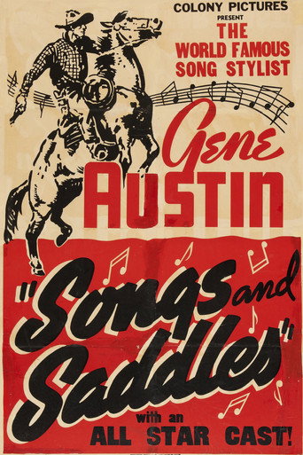 Movie poster for Songs and Saddles (1938)