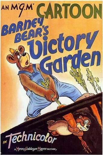 Movie poster for Barney Bear's Victory Garden (1942)
