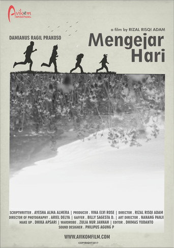 Movie poster for Mengejar Hari (2017)