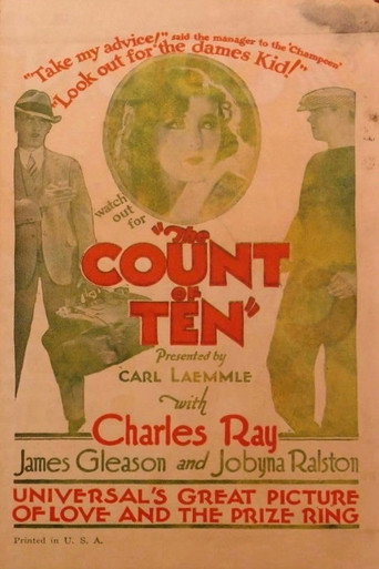 Movie poster for The Count of Ten (1928)