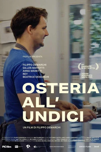 Movie poster for Osteria all'undici (2025)