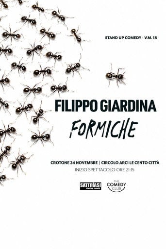 Movie poster for Filippo Giardina: Formiche (2020)