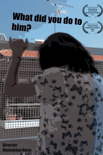 Movie poster for What did you do to him? (2026)
