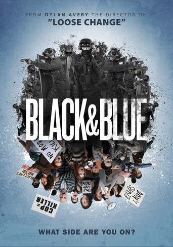 Black and Blue poster