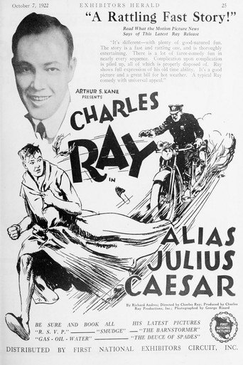 Movie poster for Alias Julius Caesar (1922)