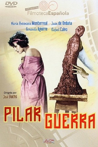 Movie poster for Pilar Guerra (1926)