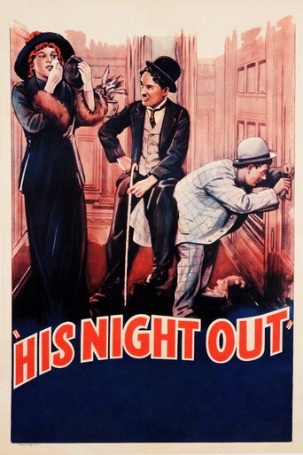 Movie poster for A Night Out (1915)