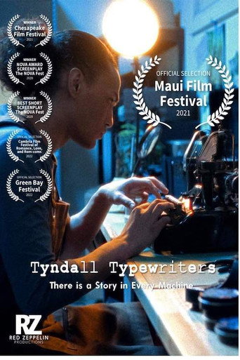 Movie poster for Tyndall Typewriters (2021)
